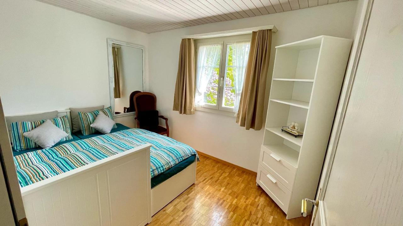 The Swiss Paradise 2 Apartment With Garden, Whirlpool, And Mountain Panorama Wirzweli Экстерьер фото