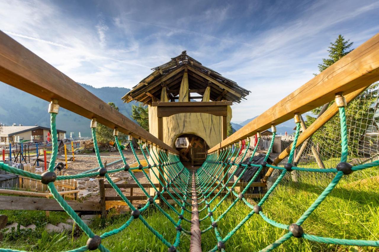 The Swiss Paradise 2 Apartment With Garden, Whirlpool, And Mountain Panorama Wirzweli Экстерьер фото