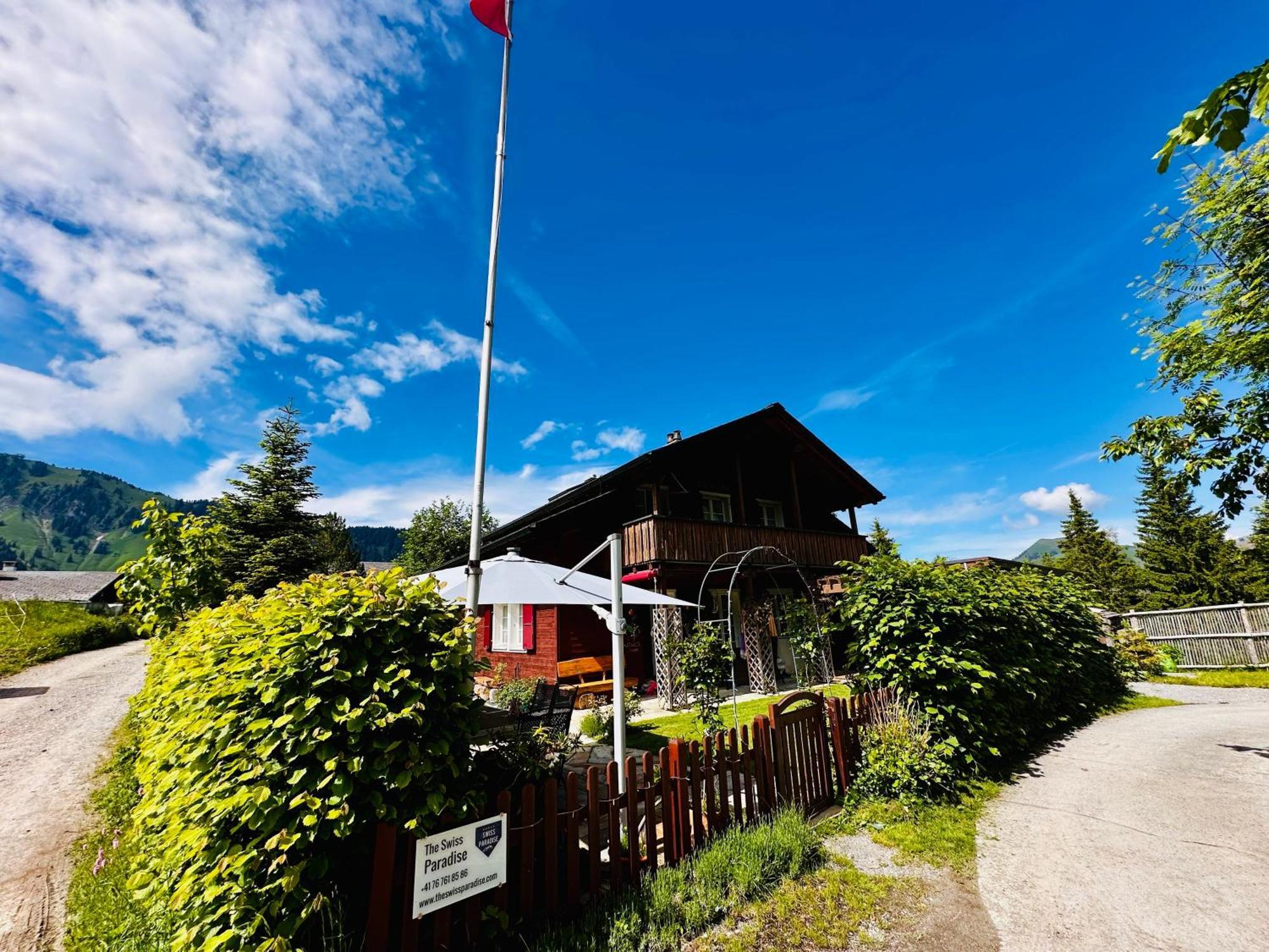 The Swiss Paradise 2 Apartment With Garden, Whirlpool, And Mountain Panorama Wirzweli Экстерьер фото