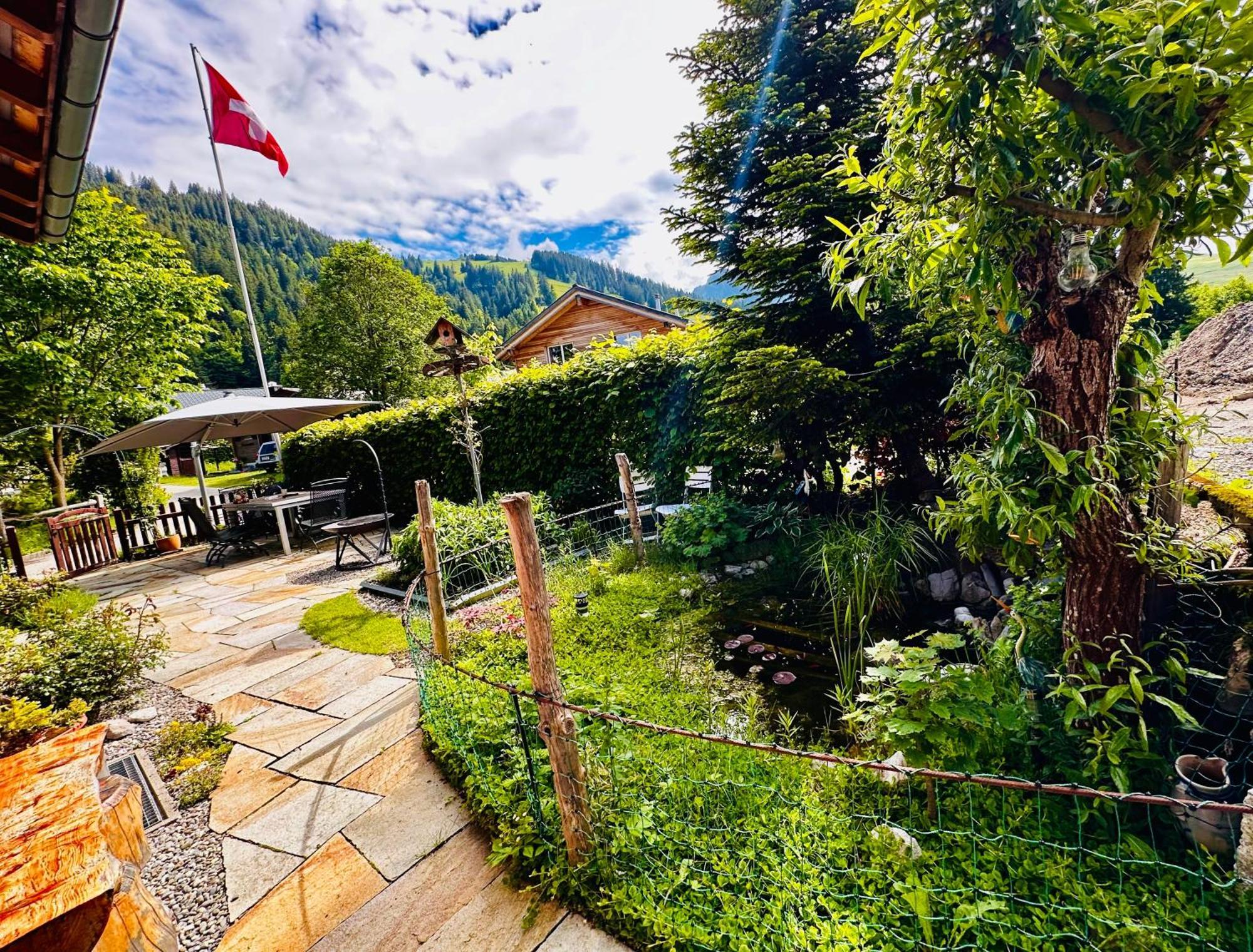 The Swiss Paradise 2 Apartment With Garden, Whirlpool, And Mountain Panorama Wirzweli Экстерьер фото